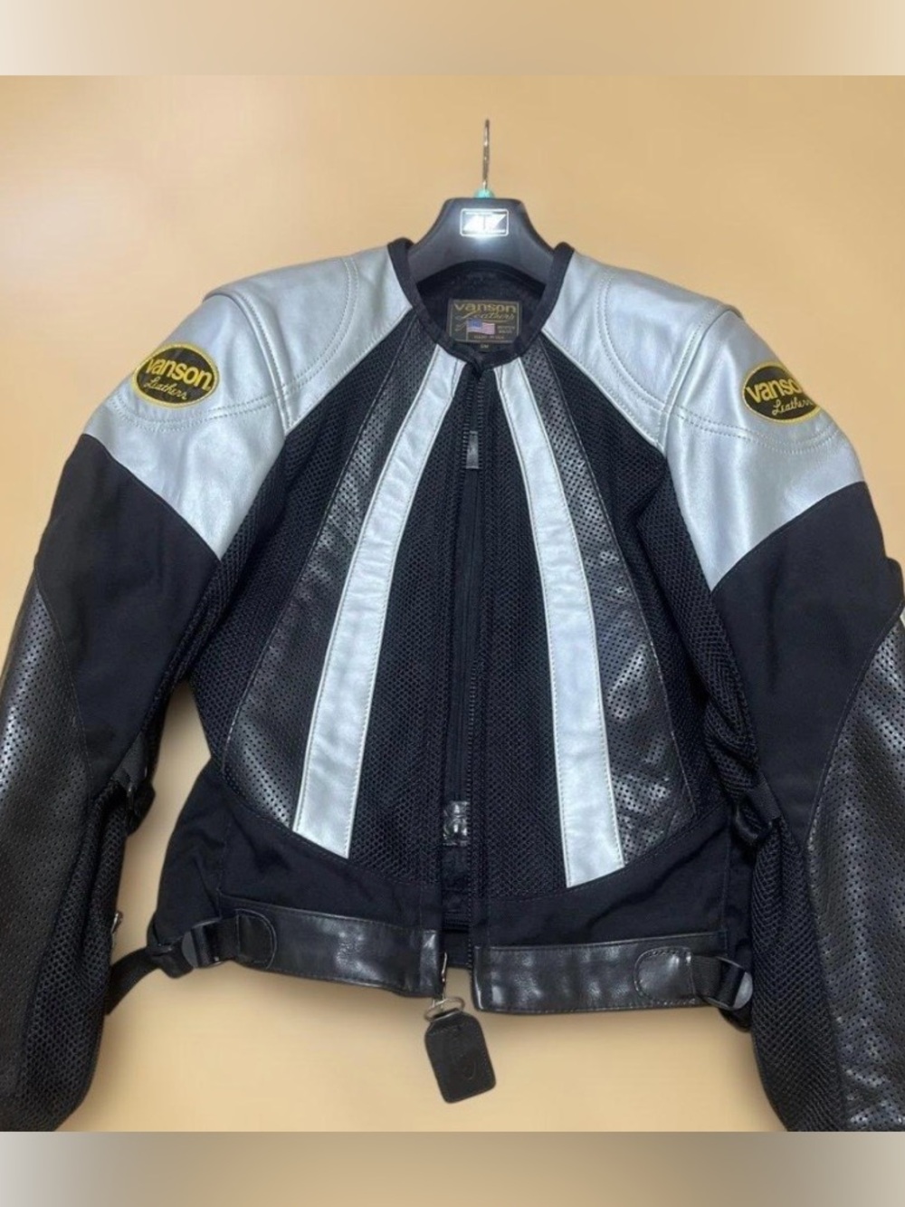Vintage Vanson Leather Moto Jacket SM